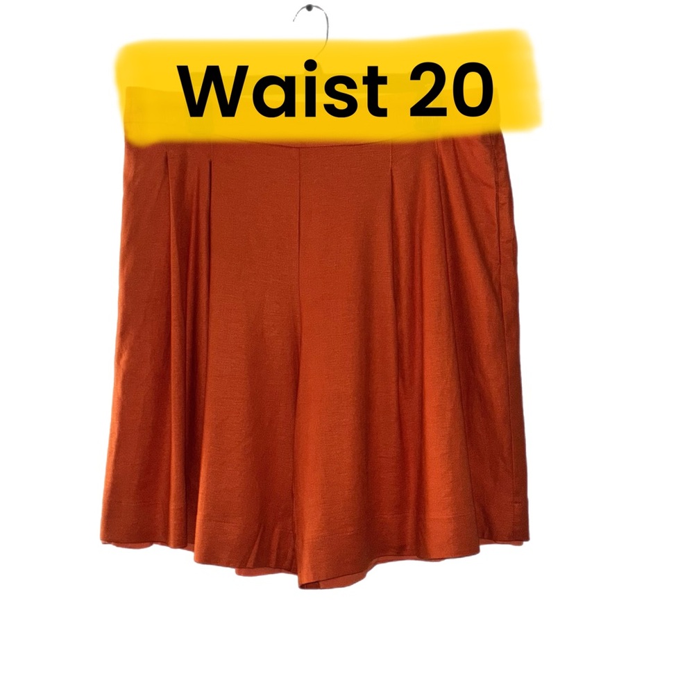 Orange High Waist Shorts with Lining NWOT - Picture 8 of 9